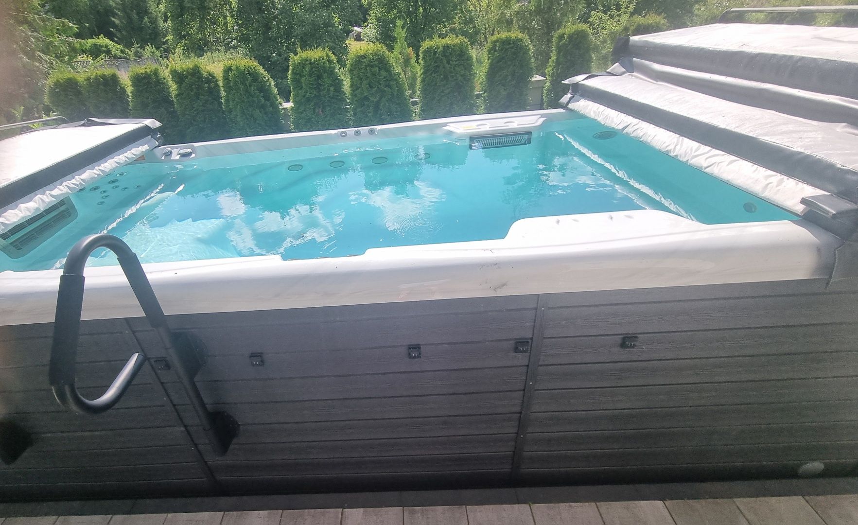 Sprzedam basen SPA z przeciwprądem Wellis Amazonas W-FLOW
Basen SwimSP