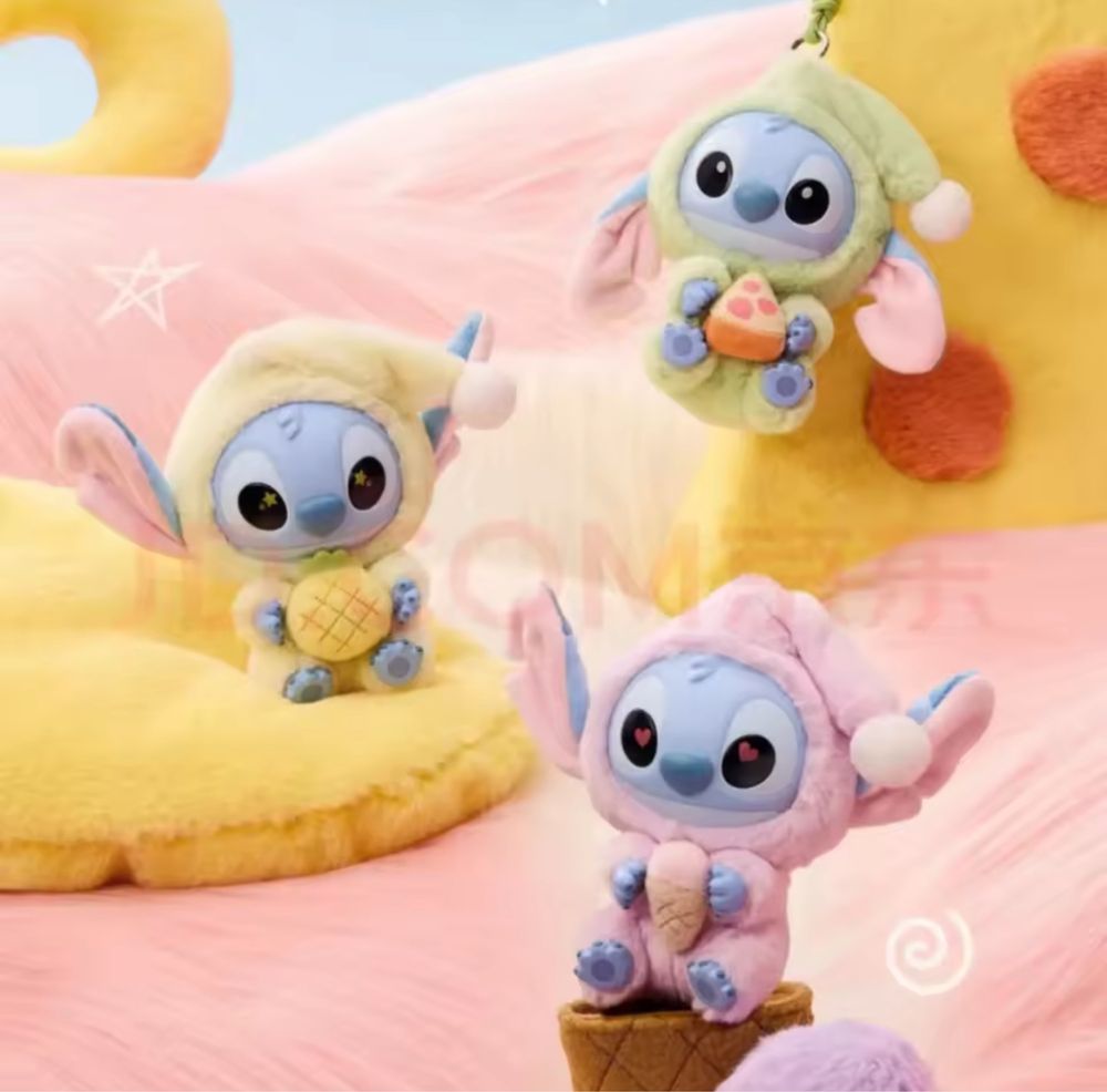 Стич Disney Lilo and Stitch брелок в коробке  в стиле Лабубу