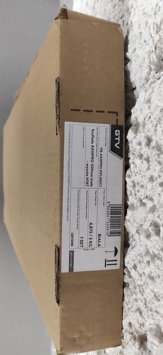 Szuflada Axis Pro GTV 550mm H167 biała