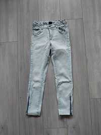 Dżinsy spodnie 140 jasno niebieskie Skill