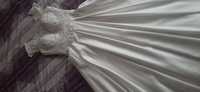 Весільна сукня молочного кольору 42-44р