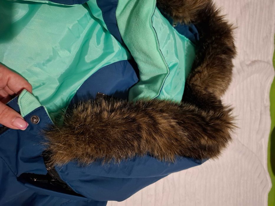 Знижка 50% Брендова тепла куртка з хутром