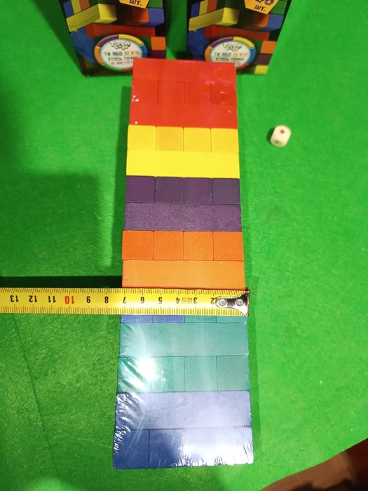 Дерев'яна гра джанга дженга башня вежа молоточок