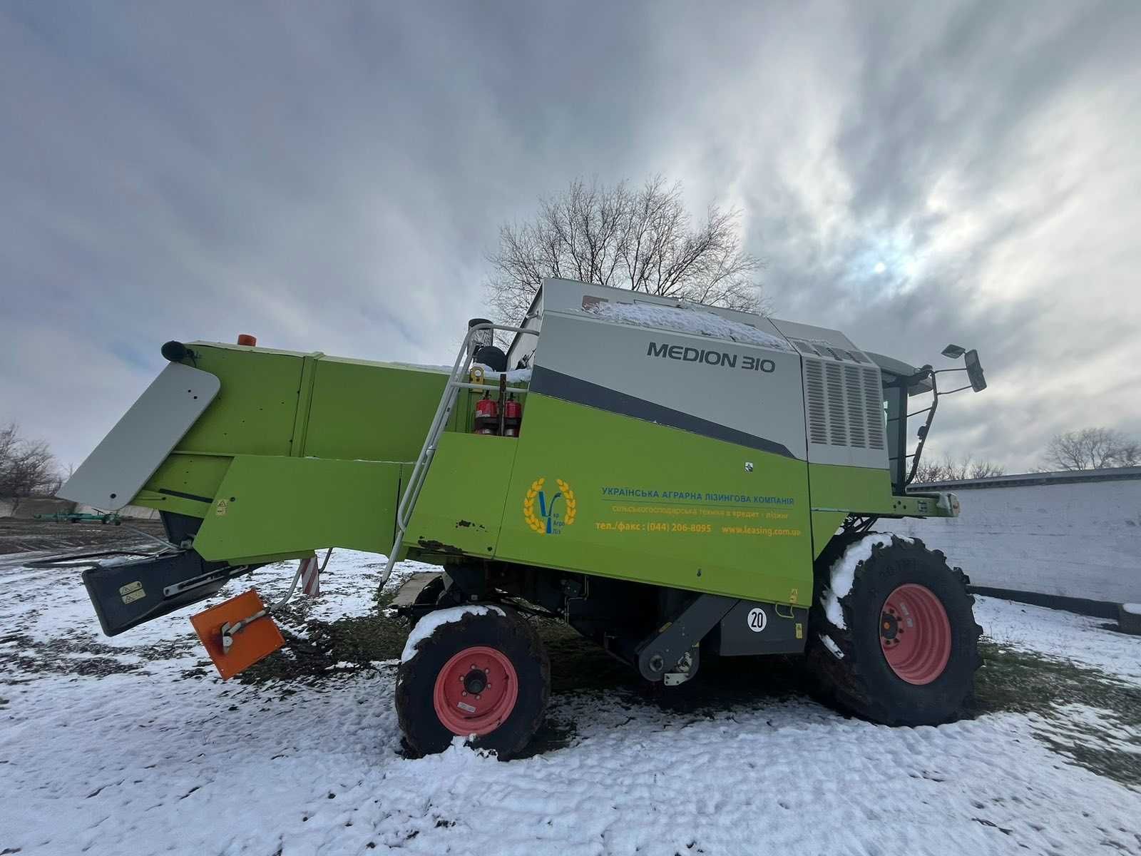Комбайн Claas Medion 2008
