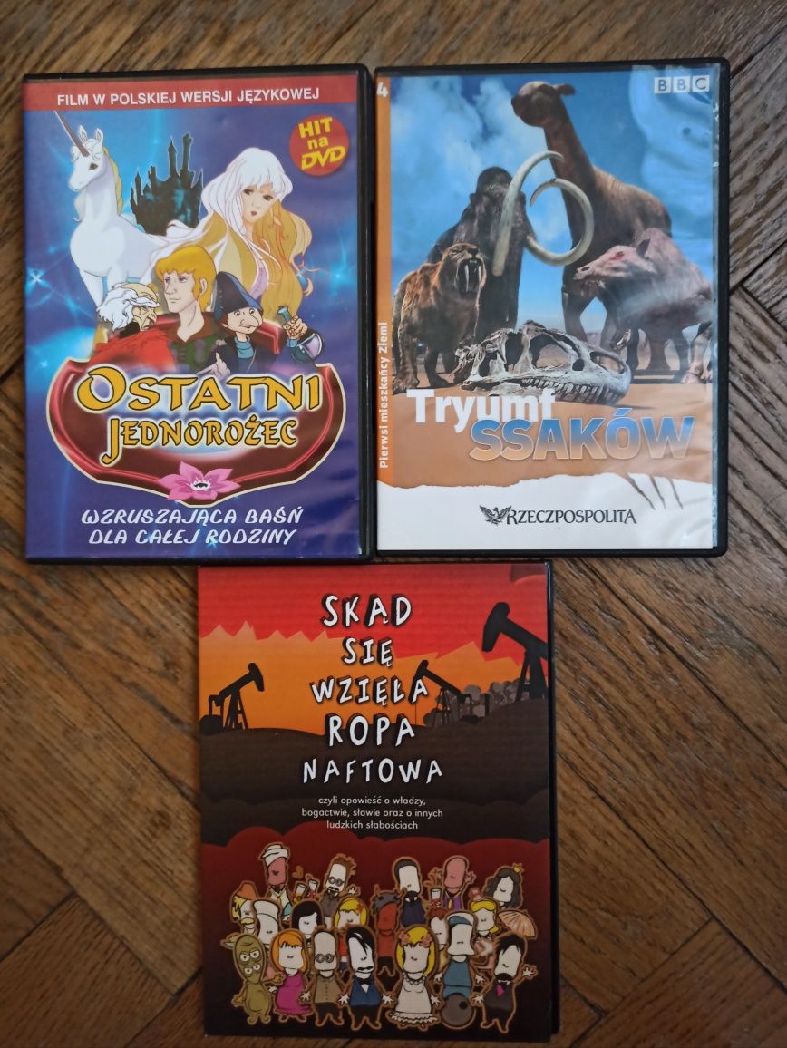 Bajki, filmy DVD dla dzieci