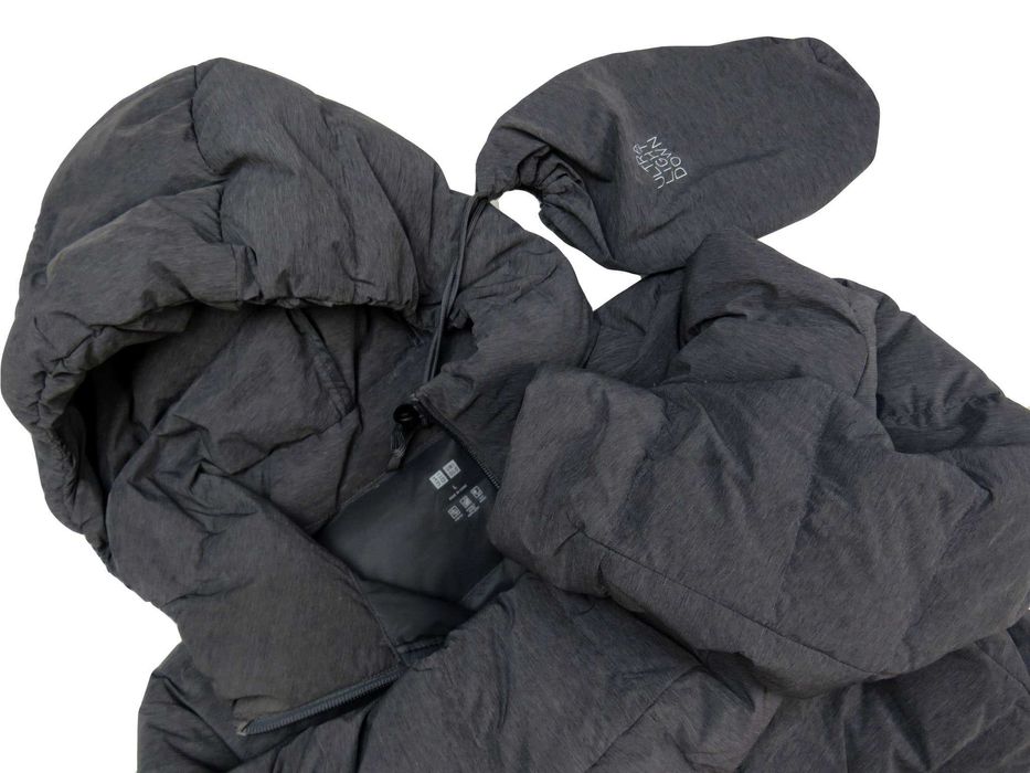 UNIQLO Markowy płaszcz PUCHOWY kurtka r L -50%