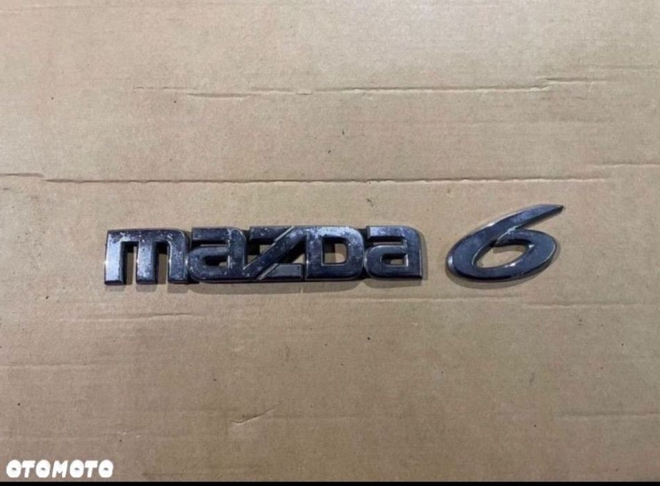 Emblemat znaczek napis Mazda 6 gg gy lift
