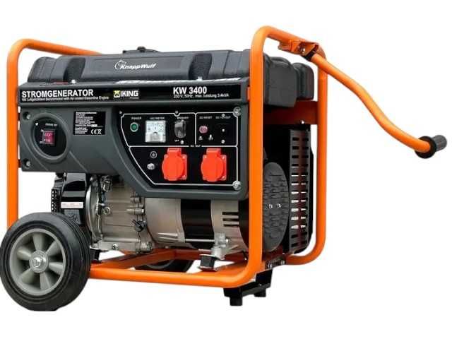 Генератор бензиновий  Wiking Polska 3,0кВт на колесах бензиновый