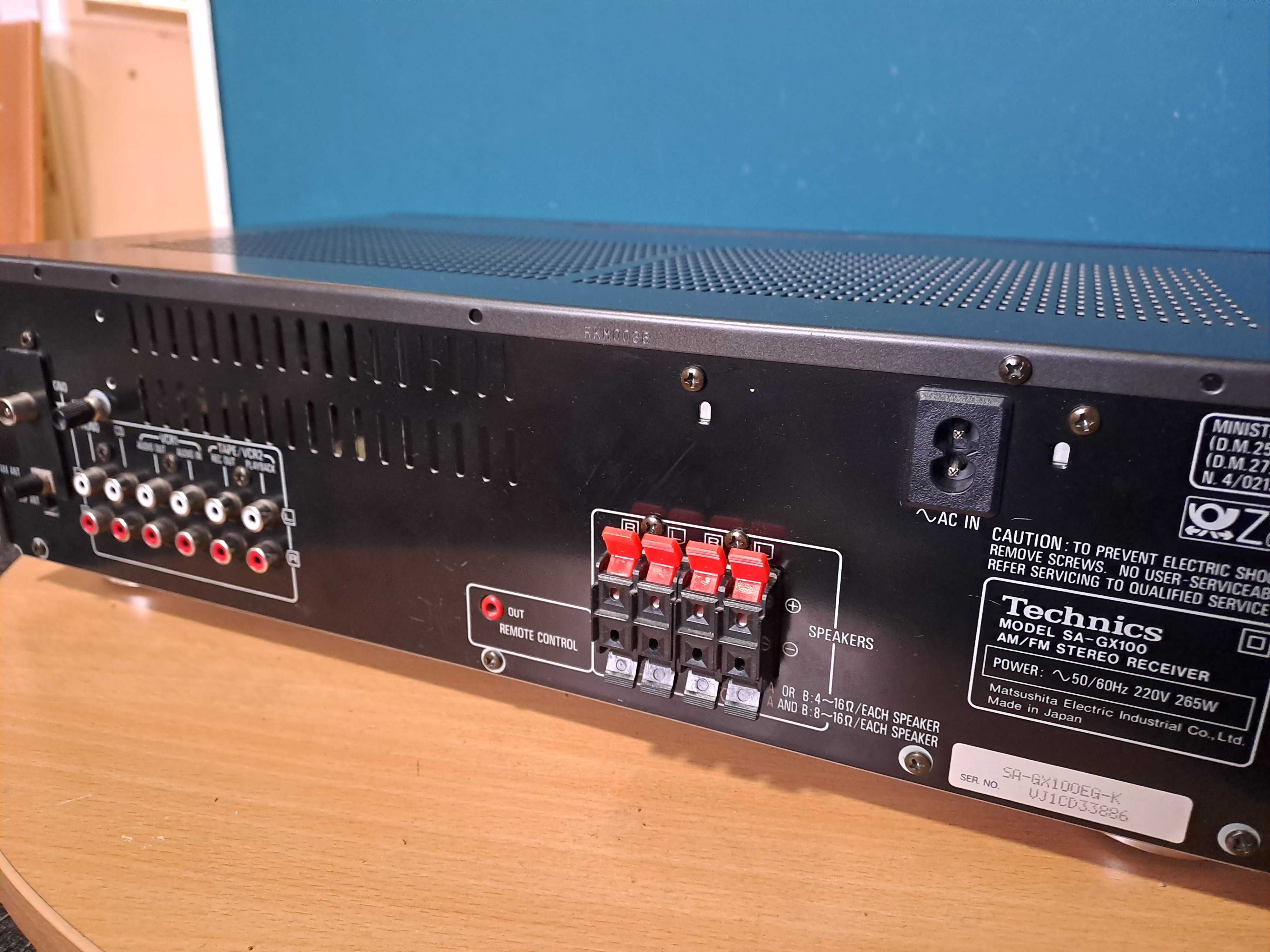Amplituner Technics AM/FM Stereo Receiver SA-GX100