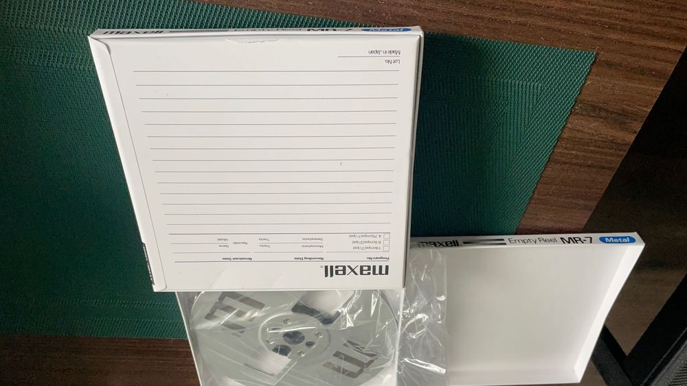 Maxell MR-7 szpula magnetofonowa 18cm.