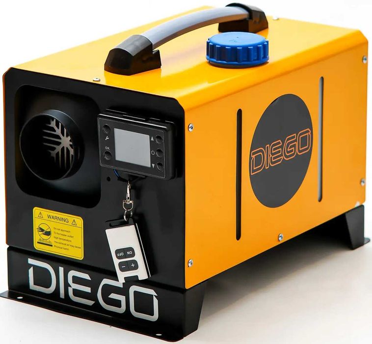 12V/24V/220V Дизельный обогреватель Diego 8кВт автономка Webasto вебас