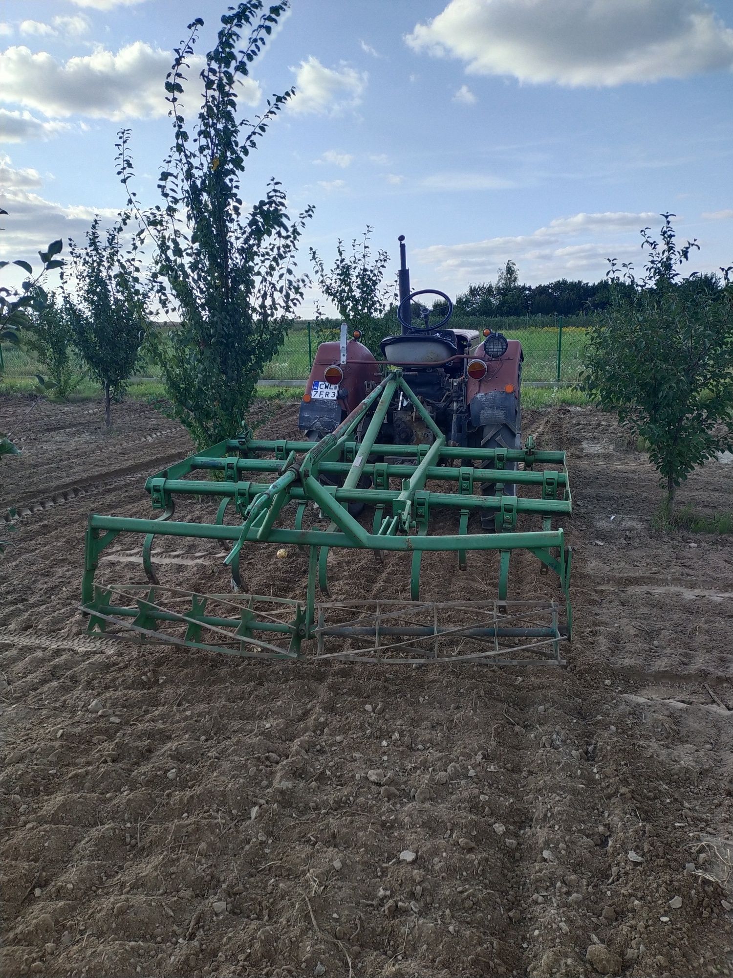 Traktor z maszynami Zetor k25 c360 3p c330 pług  agregat c355 t25 wlad