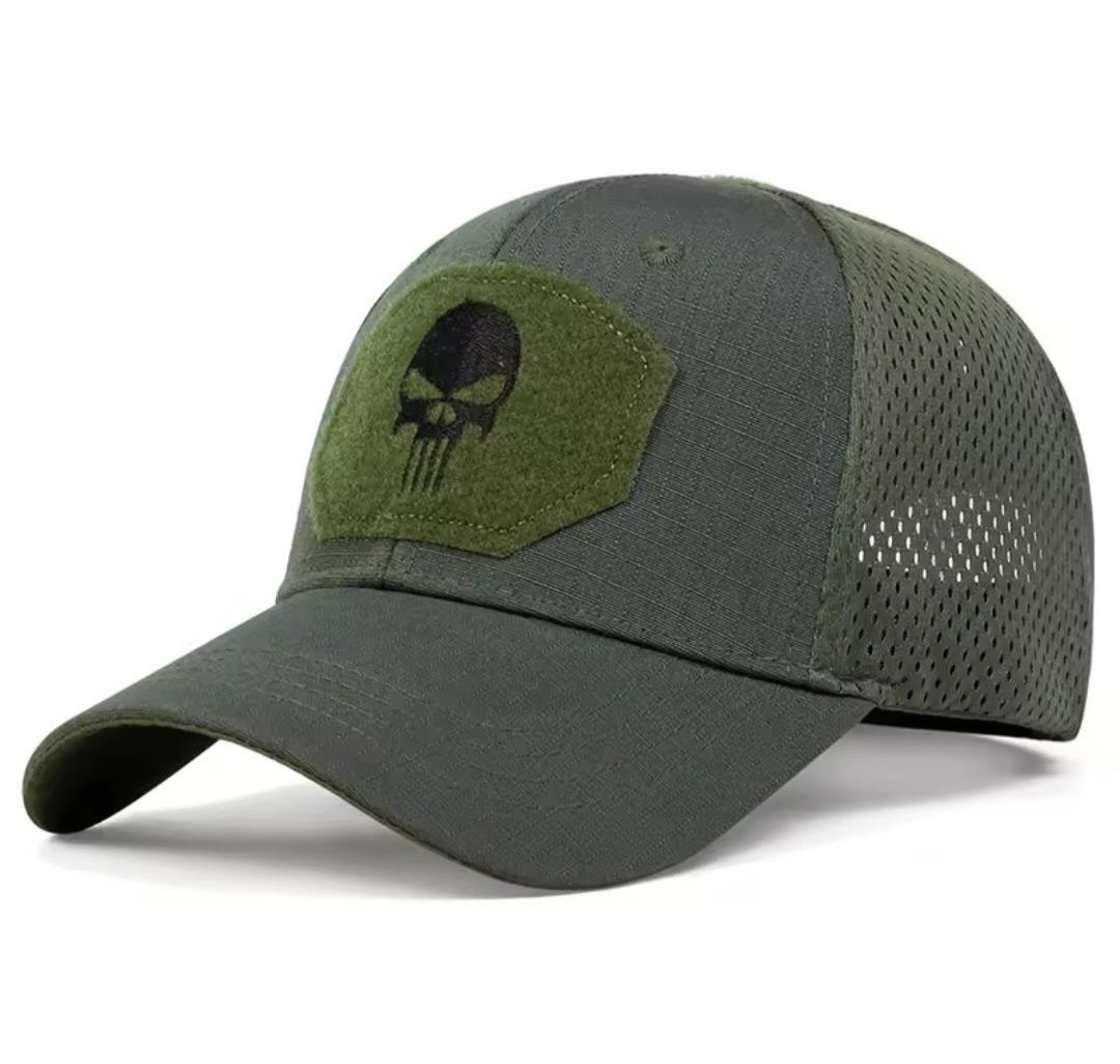 Punisher  army green czapka z daszkiem  baseball cap