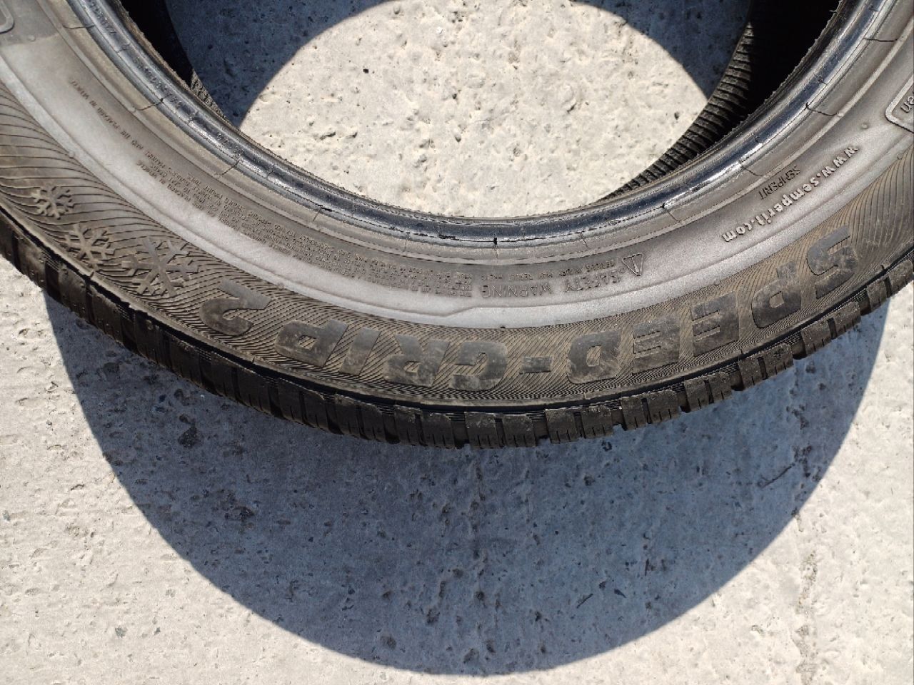 Зима 235/60/R18 7.3 мм 4шт Semperit Speed-Grip Шини Резина Склад