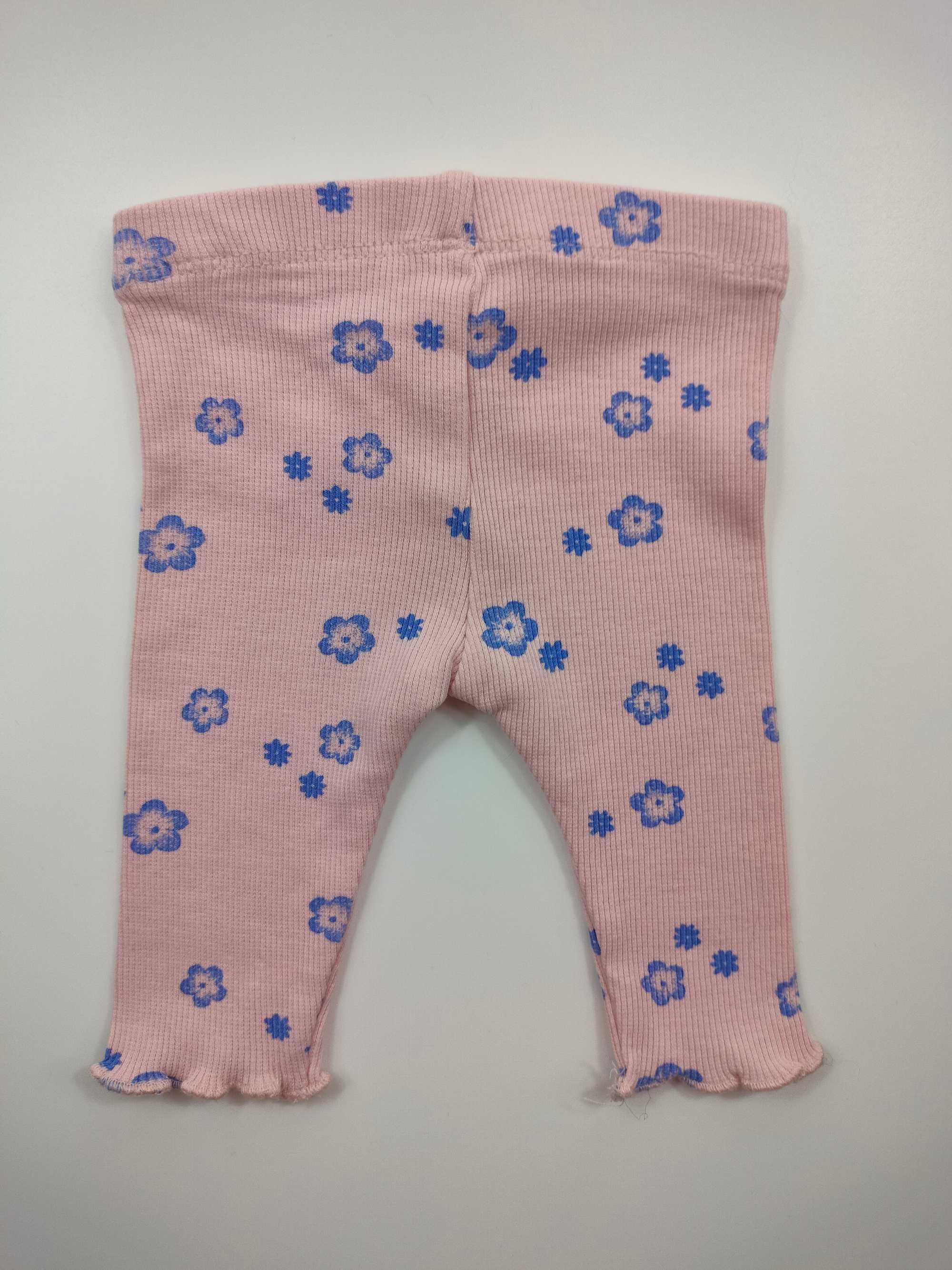 legginsy prążkowane kwiatki Pepco r 56