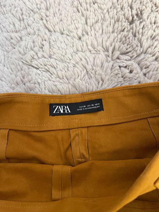 Спідниця із замші zara