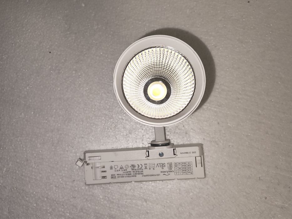 Nowy Reflektor LED Szynowy Biały (max 21W) - FOOQ/EAGLERISE