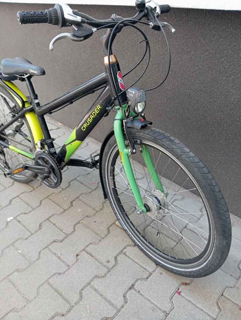 Rower PUKY CRUSADER  koła 24 '' rama ALU