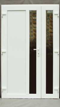 -kolor biały WZMOCNIONE Drzwi PCV 130x210