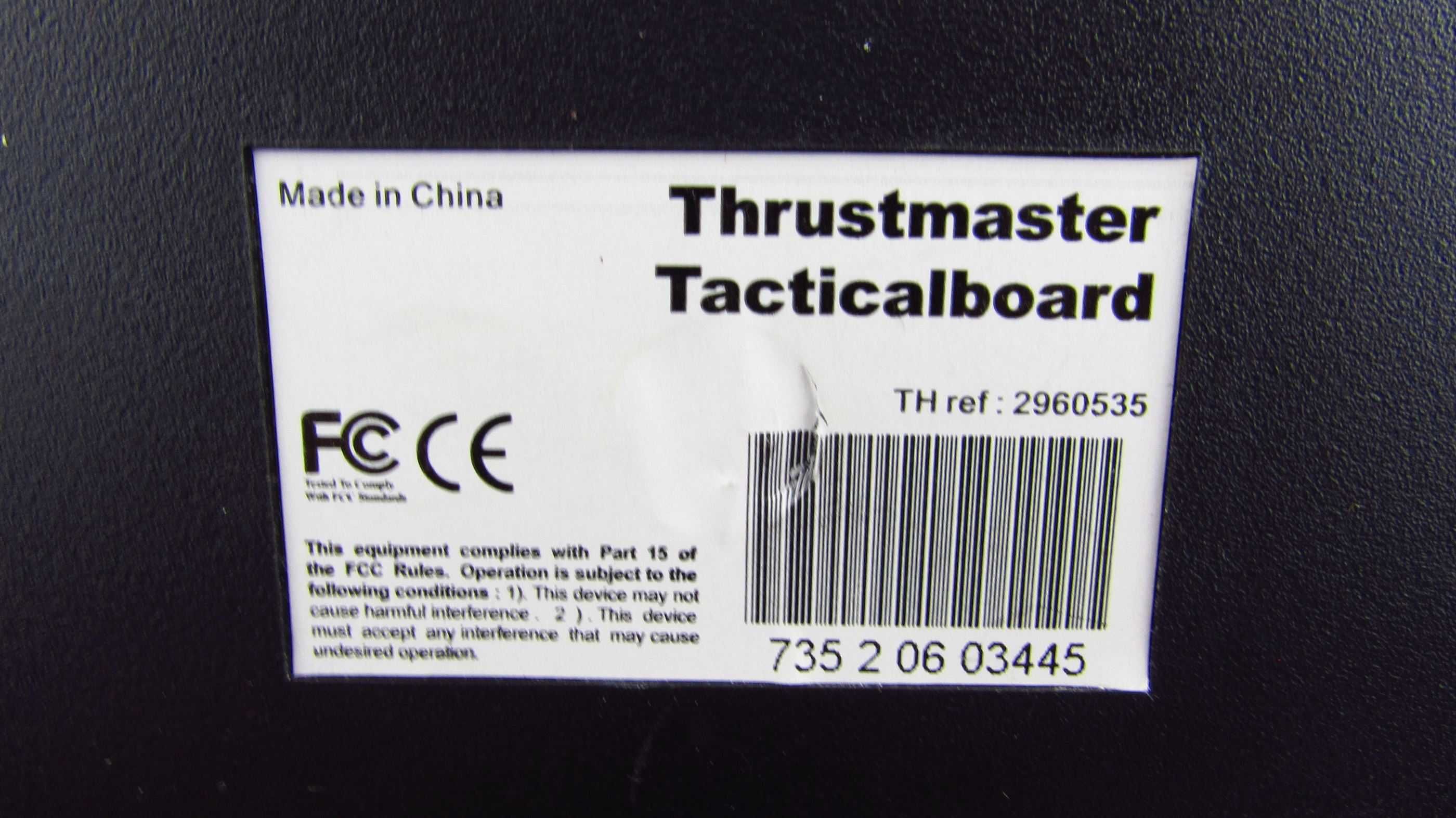 THRUSTMASTER - Tacticalboard - Klawiatura taktyczna 2003 r.