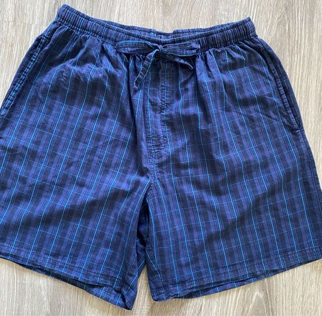Класичні піжамні (домашні) шорти Marks&Spencer,сині(indigo), розмір М.