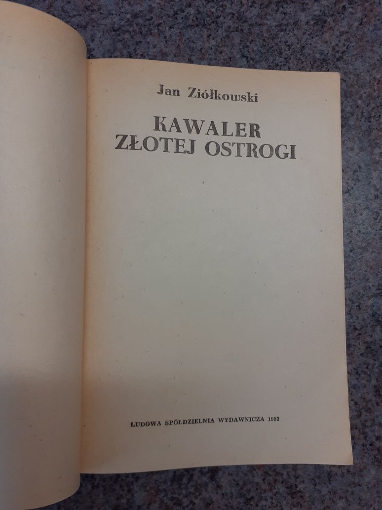 Jan Ziółkowski - Kawaler złotej ostrogi [LSW III/1983]