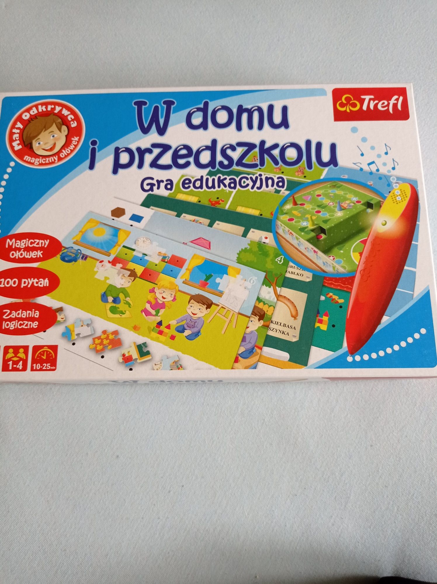 Gra edukacyjna w domu i przedszkolu