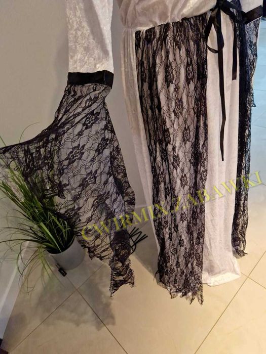 Halloween Karnawał przebranie kostium sukienka maxi ,uni S M L