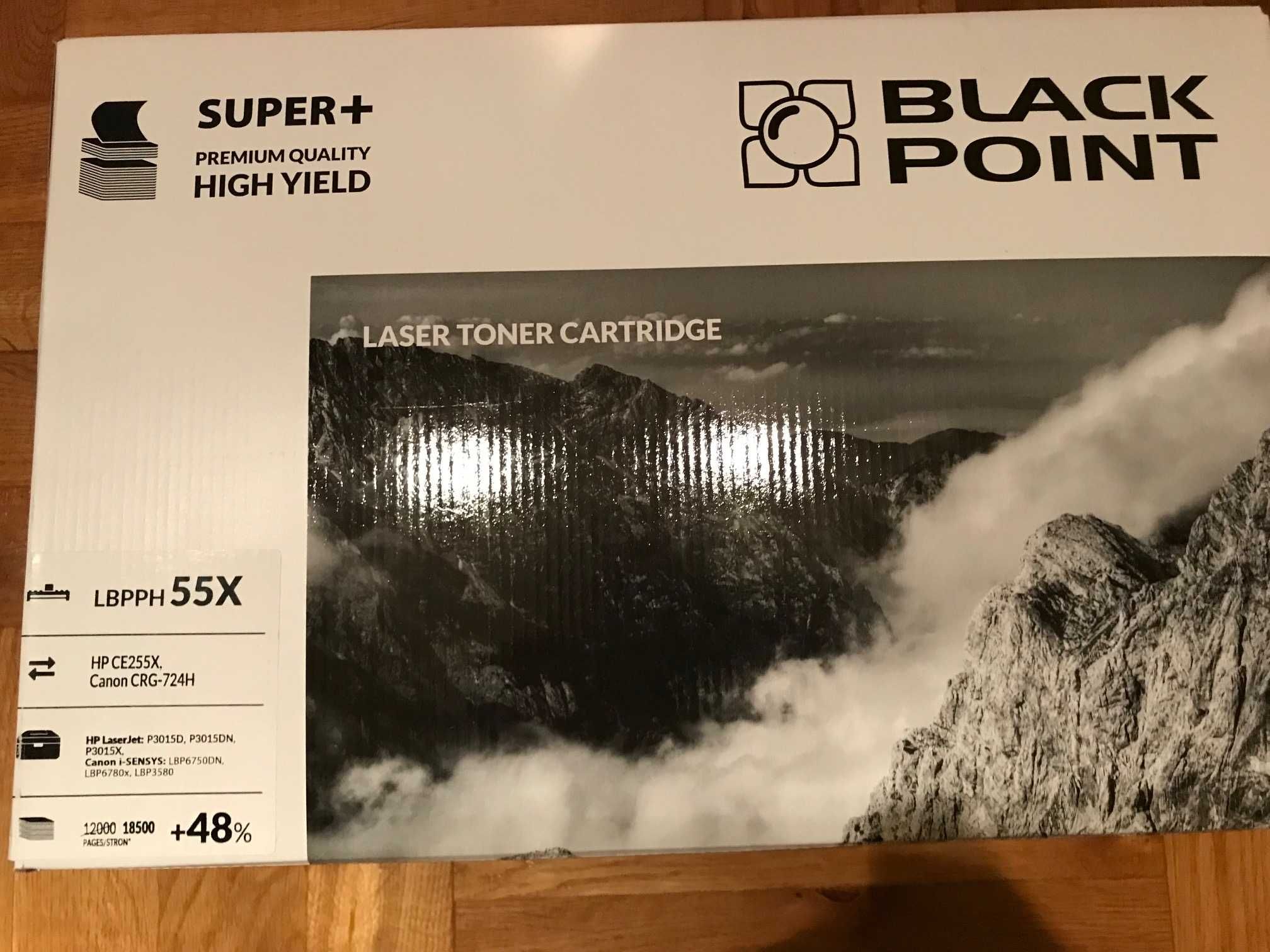 Toner zamiennik 55X HP (CE255X) czarny Canon CRG-724H Black Point