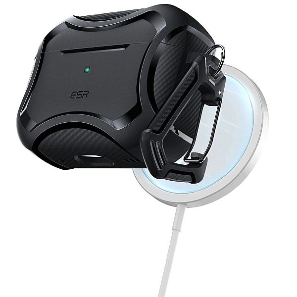 Esr Cyber Armor Halolock Magsafe Apple Airpods Pro 1 / 2 Black
