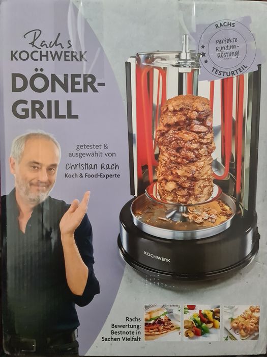 Grill elektryczny pionowy do mięsa ryby ważyw
