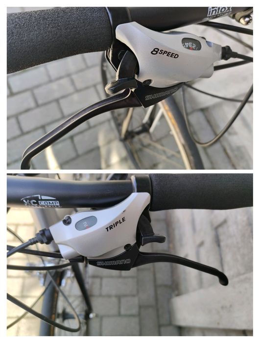 Rower trekkingowy | karbon | Shimano