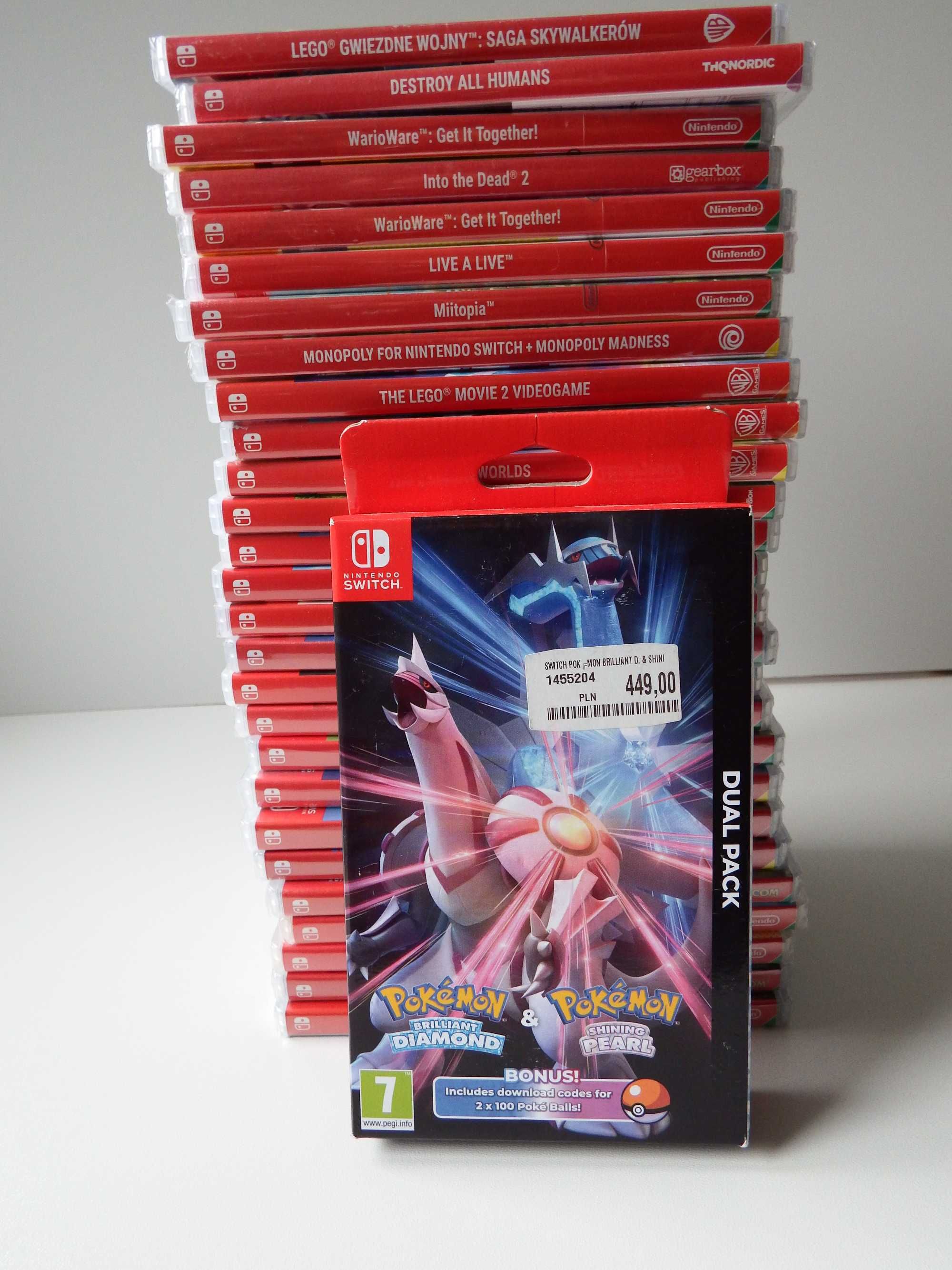 Nintendo SWITCH POKEMON Dual Pack 2 x GRA 2 x Pokeballe ! nowa !
