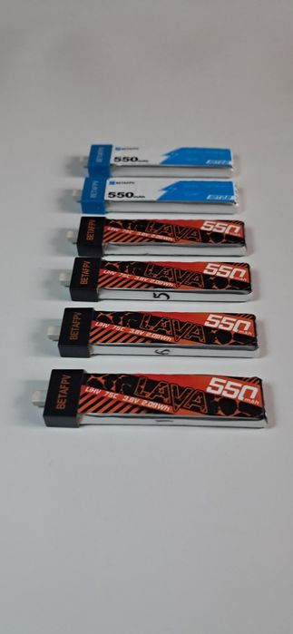 Аккумуляторы 1s 550mah