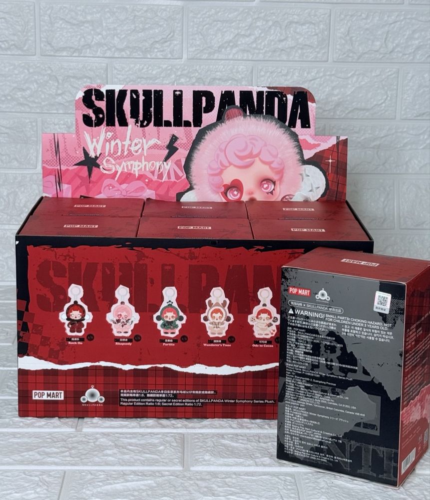 Знижка ‼️ Оригінальна Скулпанда Skullpanda Winter Symphony Series