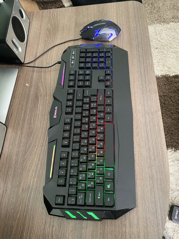 Клавіатура + мишка REAL-EL Gaming 9500 Kit Backlit