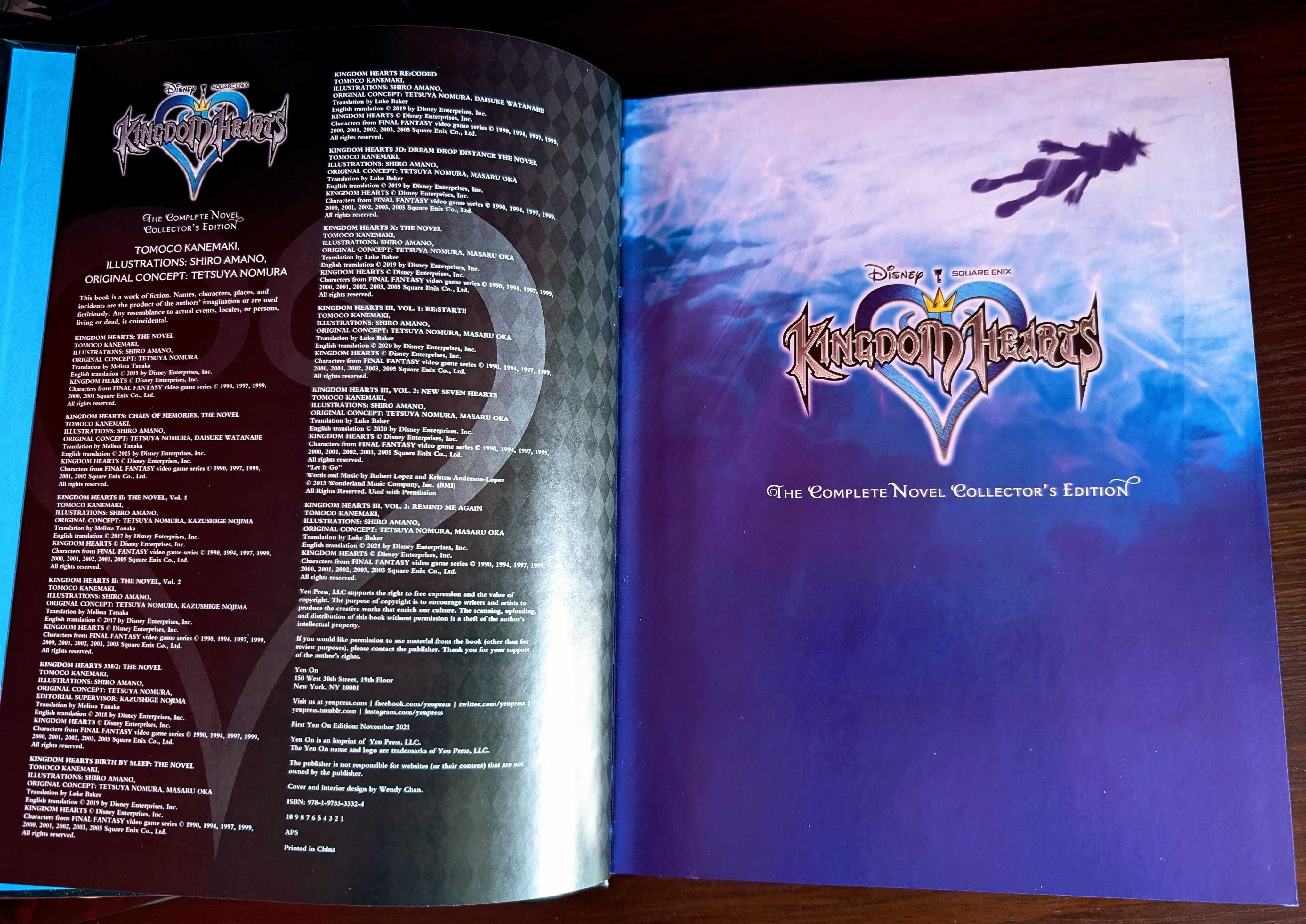 Kingdom Hearts Complete Novel Collection