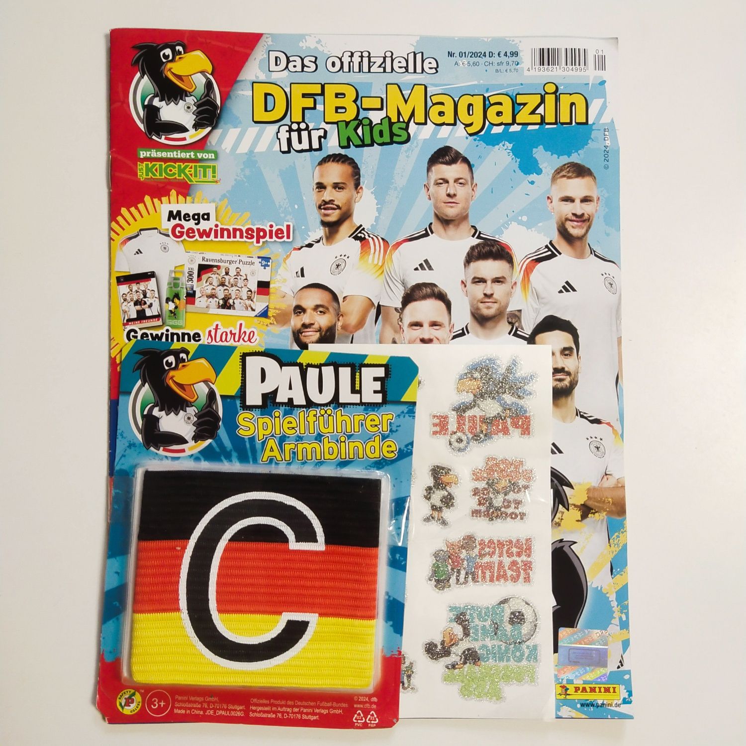 Kick-it Panini Журнал футбол +
