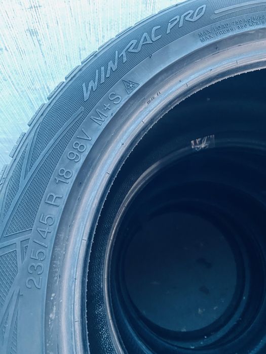 235 45 18 Vredestein Wintrac Pro 85% Зима 2022 Гарантія