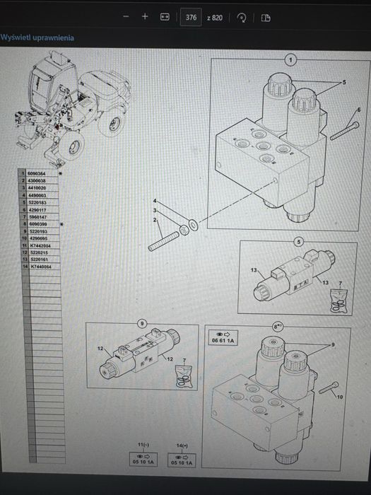 Mecalac 12mtx katalogi części - epc 12 mtx katalog czesci