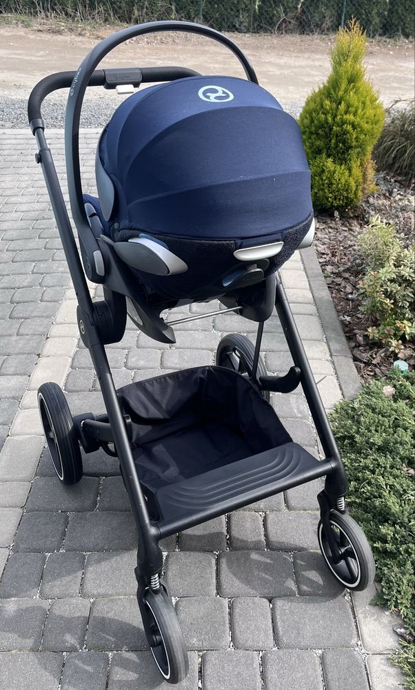 Wózek Cybex Balios S Lux 2w1 + fotelik Cybex Cloud Z i-size+ akcesoria