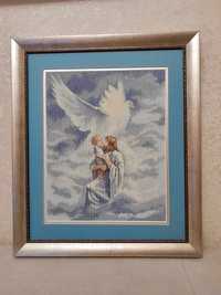 Obraz haft krzyżykowy « Gołąb pokoju»