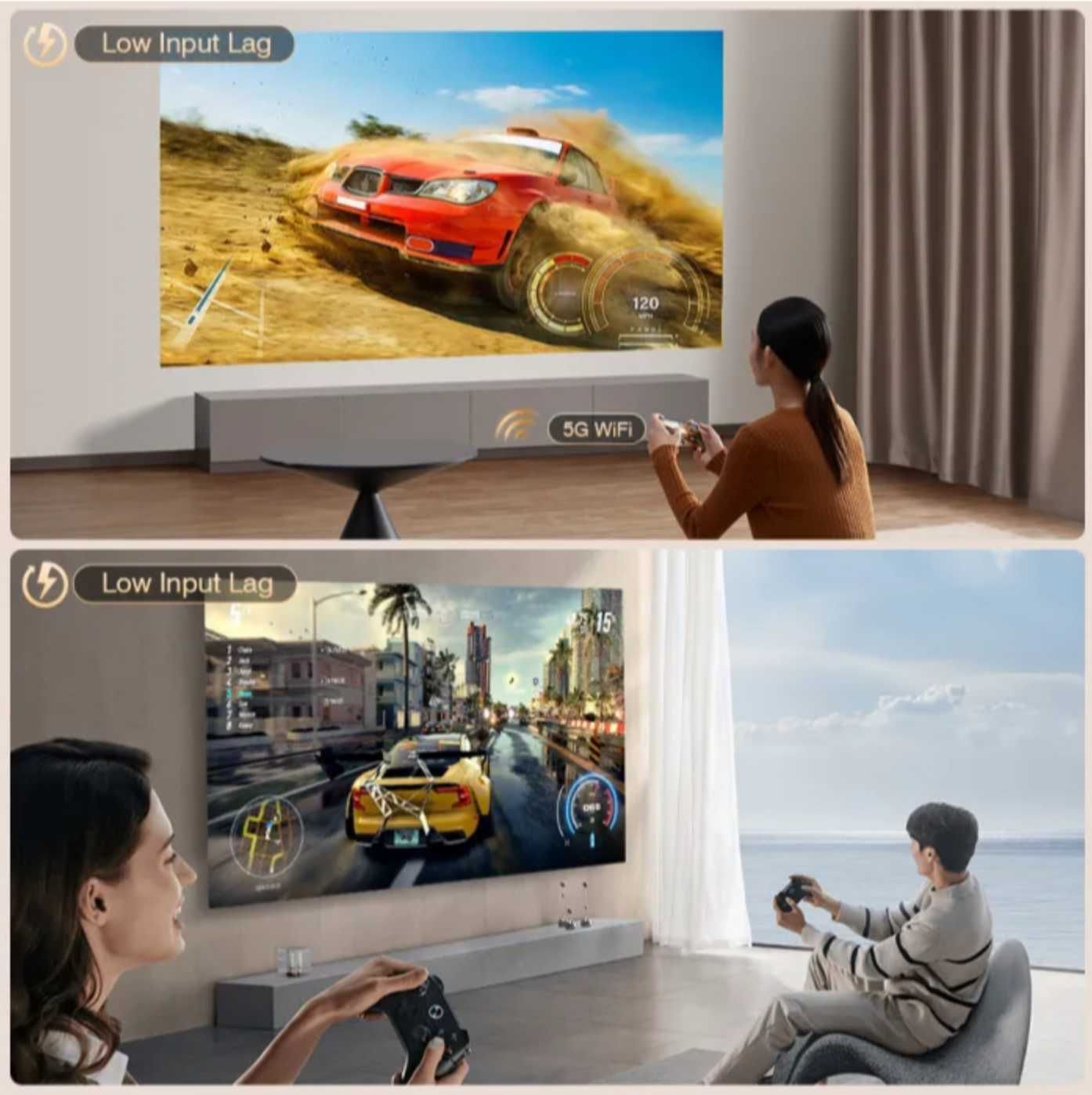 Проектор Everycom E700 2K (Electronic focus) (*Київ*)