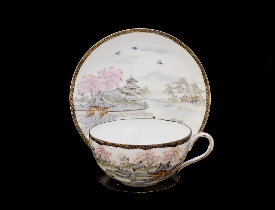Pela melhor oferta, Serviço de Chá Século XIX Porcelana CHINESA.