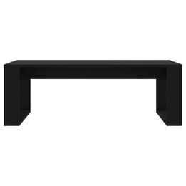 NOVO - Mesa de centro 102x50x35 cm derivados de madeira preto