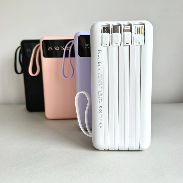 Павербанк POWER BANK (30000) mAh із кабелем 25 W