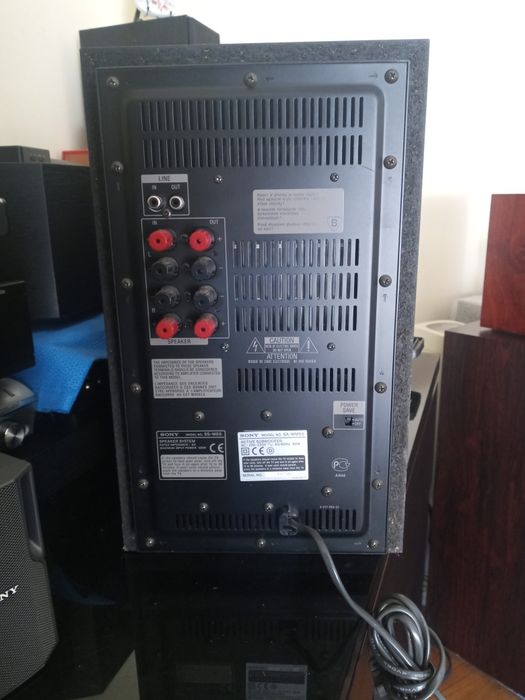 Colunas 5.1 Sony 100w