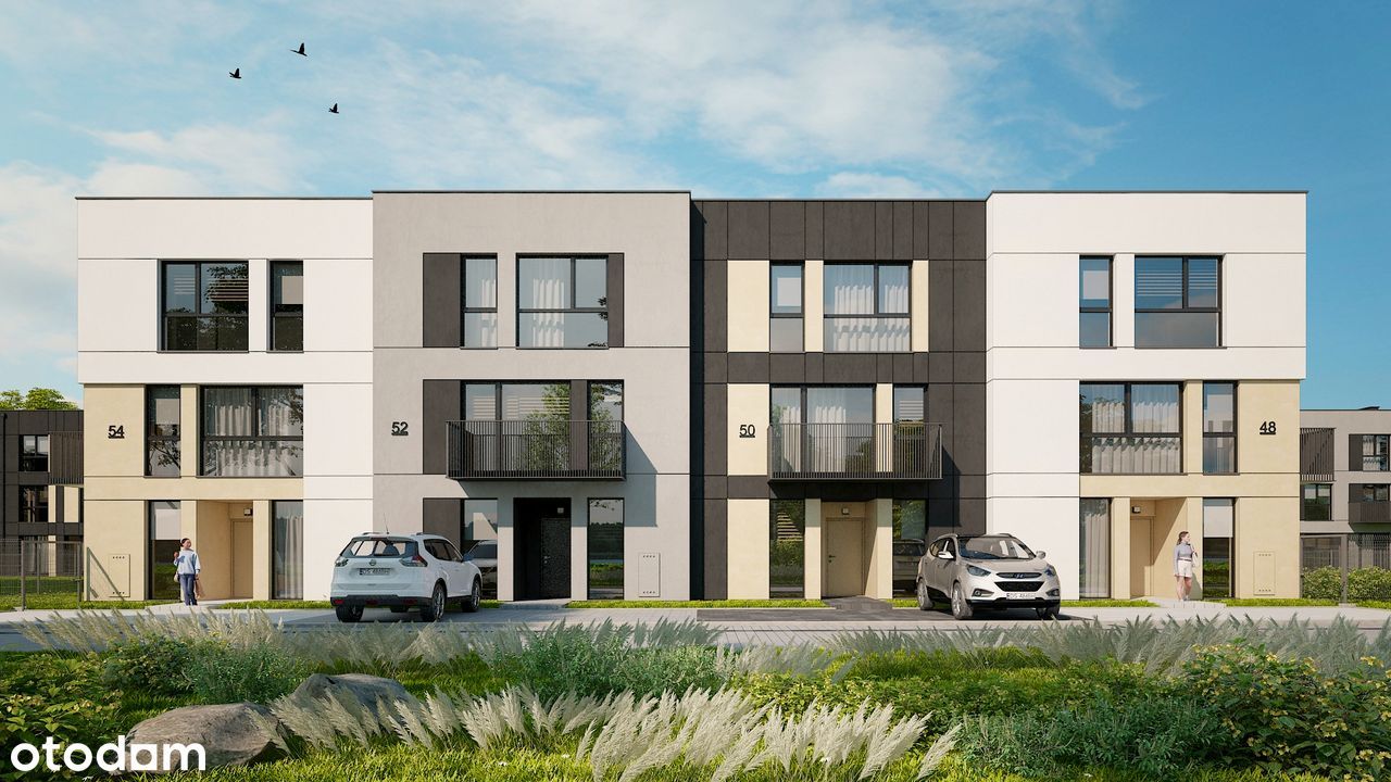 Zamknięte Osiedle -  5 pokoi - Balkon -  Podłogówka - BEZ PROWIZJI