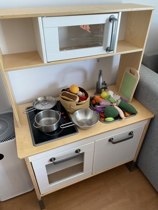 Kuchnia ikea duktig + akcesoria