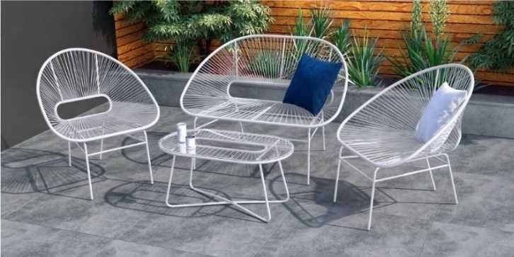 NOWY zestaw mebli ogrodowych balkon taras